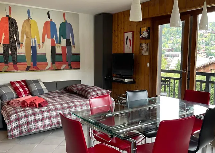 Flocon U Bon Slo 2 Apartman Megève